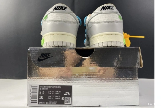 O-W 2 Nike Low DM1602-115 Lot Dunk 0725